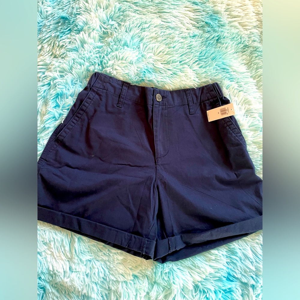 Old Navy High Waisted Chino Shorts 5 inch inseam XS